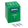 NORICA Büroklammern 2210 24mm Metall glatt verzinkt, 1.000St/Pck