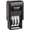 TRODAT Datumstempel Printy Dater 70381 20x3,8mm grau/schwarz