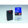 BROTHER P-touch Schriftbandkassette TC401 12mm:7,7m laminiert sw auf rt