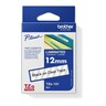 BROTHER P-touch Schriftbandkassette TZE131 12mm:8m laminiert sw auf fl