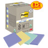 POST-IT Haftnotiz Recycling Notes 3 Farben 76x76mm, 10St/Pck