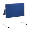 FRANKEN Moderationstafel ECO-UMTFG03R 150x120cm klappbar blau