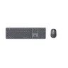 HAMA Tastatur-Maus-Set WKM-550 Funk/BT USB-A grau/anthrazit