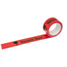 Packband 50mm:66m orangerot/schwarz 