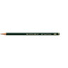 FABER-CASTELL Bleistift CASTELL 9000 dunkelgrün 119000 HB