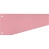 Trapez- Trennstreifen gel. 240x105/60mm rot, 100St/Pck