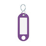 WEDO Schlüsselanhänger mit S-Haken violett, 100St/Pck