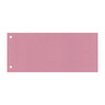 PRO/OFFICE Trennstreifen 240x105mm gelocht rosa, 100St/Pck