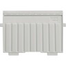 HAN Stützplatte 9026-11 DIN A6 quer Polystyrol lichtgrau