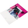 LEITZ Eckspanner WOW 45990023 A4 PP 3Klappen, pink