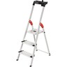 HAILO Stehleiter L80 ComfortLine 8040-307 3Stufen