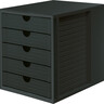 HAN Schubladenbox KARMA 14508-13 5Schubfächer Recycling öko-sw