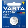 VARTA Knopfzelle 06016101401 CR2016 3V 90mAh Lithium