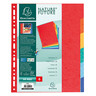 EXACOMPTA Register A4 6-tlg. Colorspankarton, farbig