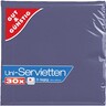 G&G Servietten 33x33cm 3-lagig dunkelblau, 30St/Pck