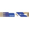 PILOT Tintenrollermine Frixion 0,4mm BLS-FR7-L blau, 3St/Pck