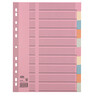 ELBA Register blanko A4 Karton 10Bl 5fbg 225x297mm