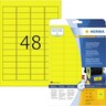 HERMA Folienetiketten 8030 45,7x21,2mm gelb, 1.200St/Pck