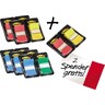 POST-IT Haftstreifen Index 680-P12 Promotion farbig, 12St/Pck