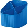 HAN Stifteköcher Re-X-LOOP 4 Fächer 100% Recyclingmaterial, blau