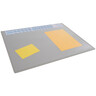 DURABLE Schreibunterlage 65x50cm grau PP Vollsichtfolie reflexfrei