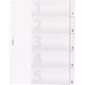 DURABLE Register 682019 DIN A4 5teilig umschweißte Taben