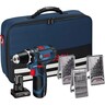 BOSCH Akku-Bohrschrauber GSR10.8-2-Li, 4Ah + Zubehör