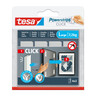 TESA Powerstrips CLICK large Klettband 2x8,5cm, 4St/Pck