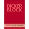 BRUNNEN Briefblock A4 1052788 kariert weiß 4-fach gelocht, 100Bl
