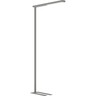 MAUL LED Stehleuchte MAULjet 8257595 dimmbar, Farbe silber