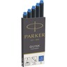 PARKER Tintenpatrone Quink Z44 S0116210 königsblau, 5St/Pck