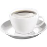 ESMEYER Kaffeetasse Bistro 433-255 inkl. Untertasse weiß, 6St/Pck