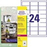 AVERY ZWECKFORM Folienetiketten L4773-20 63,5x33,9mm, 480St/Pck