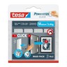 TESA Powerstrips CLICK medium Klettband 2x8cm, 16St/Pck