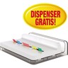 POST-IT Haftstreifen Spender Index Slide SLIM680P max. 340Bl. ws/tr