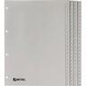 HETZEL Register A4 PP 1-100 grau