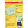 AVERY ZWECKFORM Etiketten 63,5x38,1mm J8560-25, 25St/Pck