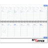PRO/OFFICE Tischquerkalender 2026 305x135cm 1W/2S 640293400