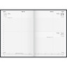 GLOCKEN Buchkalender A5 1T/1S 2027 320S 5079562907 schwarz