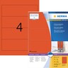 HERMA Ordnerrückenschild 4297 192x61mm rot/braun, 400St/Pck