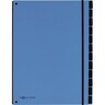 PAGNA Pultordner 24129-13 34x2 6,5x2cm 12Fächer hellblau