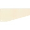 Trapez- Trennstreifen gel. 240x105/60mm chamois, 100St/Pck