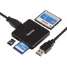 HAMA Kartenlesegerät 55x9x55mm (BxHxT) USB 3.0 schwarz