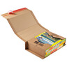 COLOMPAC Versandverpackung braun CP020.08 302x215mm/80mm
