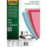 FELLOWES Deckblätter A4 PVC 53762 250mic transparent, 100St/Pck