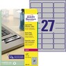 AVERY ZWECKFORM Typenschildetikett L6011-20 63,5x29,6mm, 540St/Pck