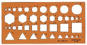 STANDARDGRAPH Kombischablone metrisch 1350