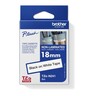 BROTHER P-touch Schriftbandkassette TZe-N241 18mm:8m unlam. sw auf ws