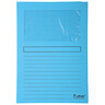 EXACOMPTA Sichtmappe 50252E DIN A4 farbig hellblau, 25St/Pck