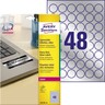 AVERY ZWECKFORM Etiketten L6129-20 30x30mm si, 960St/Pck